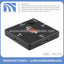 HDMI Switch Box 3 en 1 puerto para HDTV 1080p